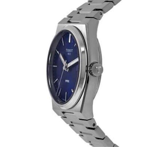 Tissot PRX Blue Dial Silver Steel Strap Watch For Men - T137.210.11.041.00