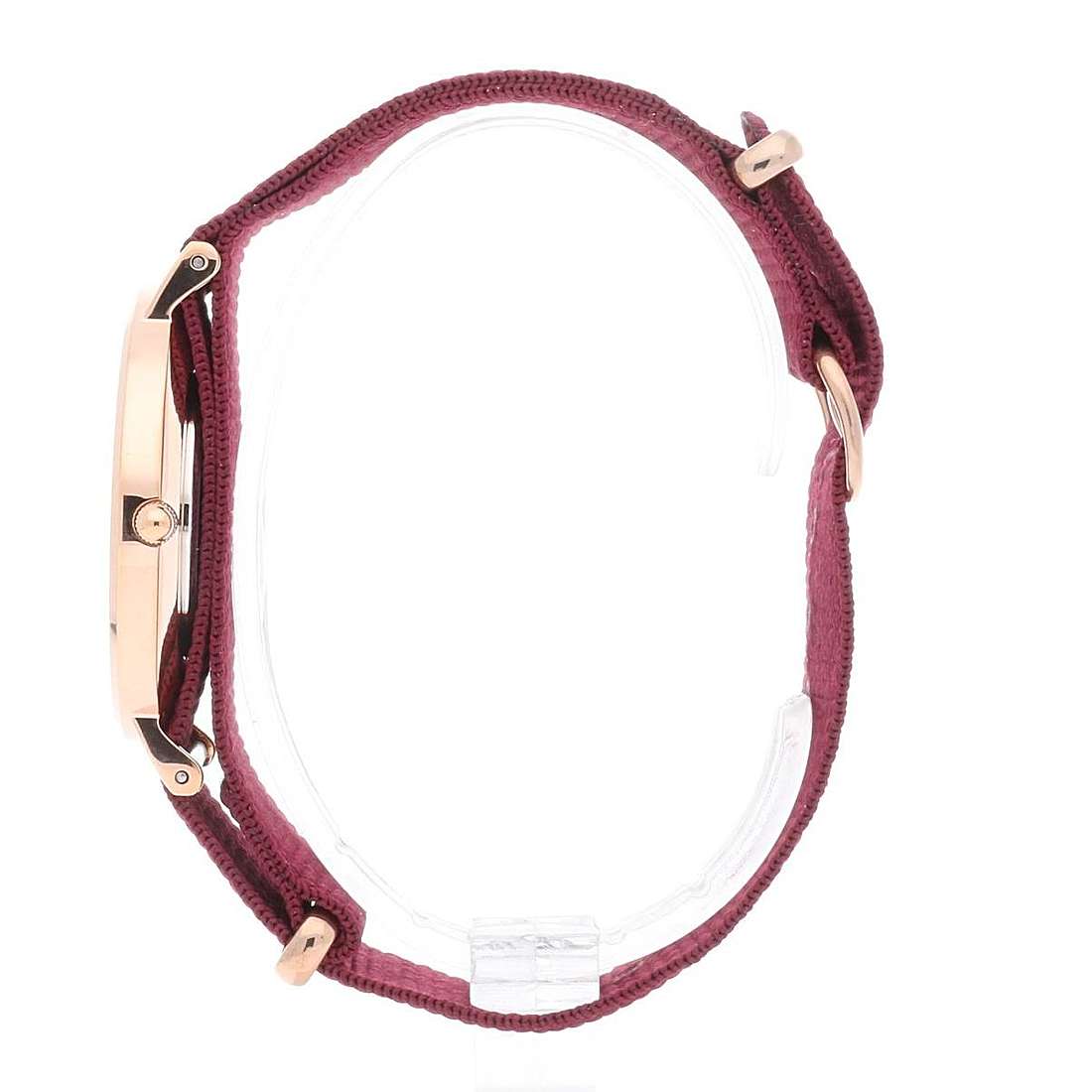 Daniel Wellington Classic Roselyn White Dial Red NATO Strap Watch For Women - DW00100271