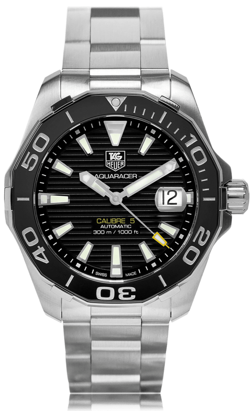 Tag Heuer Aquaracer Black Dial Watch for Men - WAY211A.BA0928