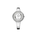 Swarovski Crystalline Pure Silver Dial Silver Steel Strap Watch for Women - 5269256