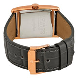 Movado Heritage Mother of Pearl White Dial Grey Leather Strap Watch For Women - 3650051