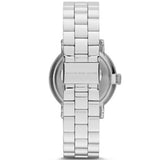 Marc Jacobs Baker Pink Dial Silver Steel Strap Watch for Women - MBM3280