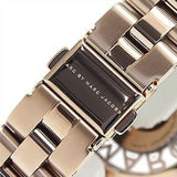 Marc Jacobs Henry Rose Gold Dial Rose Gold Steel Strap Watch for Women - MBM3296