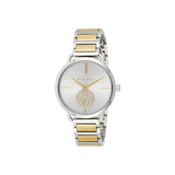 Michael Kors Silver Dial Two Tone Steel Strap Watch for Women - MK3679