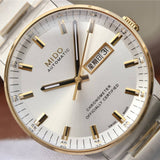 Mido Commander II Automatic Chronometer Silver Dial Two Tone Steel Strap Watch For Men - M021.431.22.071.00