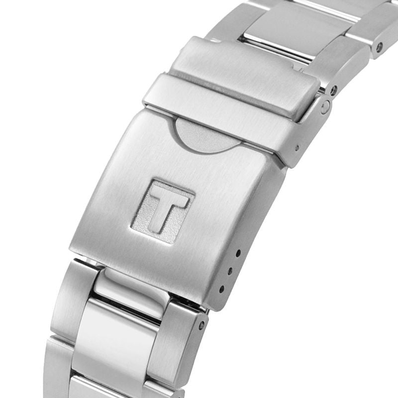 Tissot Seastar 1000 Chronograph Green Dial Silver Steel Strap Watch For Men - T120.417.11.091.01