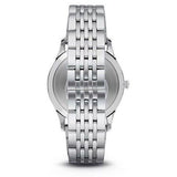 Emporio Armani Classic Silver Dial Silver Steel Strap Watch For Men - AR1867