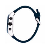 Maserati Traguardo Chronograph Blue Dial Black Silicone Strap Watch For Men - R8871612046