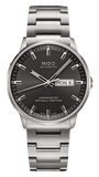 Mido Commander II Automatic Chronometer Grey Dial Silver Steel Strap Watch For Men - M021.431.11.061.00