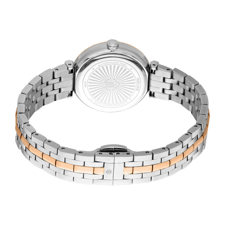 Just Cavalli Chiarezza Snake Core Silver Dial Two Tone Steel Strap Watch for Women - RC5L078M0075