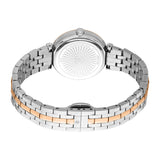 Just Cavalli Chiarezza Snake Core Silver Dial Two Tone Steel Strap Watch for Women - RC5L078M0075