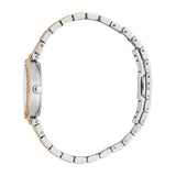 Just Cavalli Chiarezza Snake Core Silver Dial Two Tone Steel Strap Watch for Women - RC5L078M0075