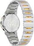 Versace Hellenyium Quartz Green Dial Silver Steel Strap Watch For Men - VEVK00420