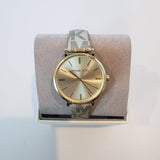 Michael Kors Addyson Quartz Gold Dial Gold Leather Strap Watch for Women - MK2952
