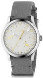 Gucci G Timeless Quartz White Dial Grey NATO Strap Watch For Women - YA1264184