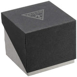 Guess Axle Multifunction Black Dial Gold Steel Strap Watch For Men - GW0488G2