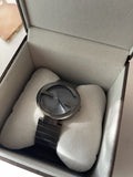 Gucci G Interlocking Quartz Grey Dial Grey Steel Strap Watch For Men - YA133210