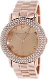 Marc Jacobs Marci Crystals Rose Gold Dial Rose Gold Steel Strap Watch for Women - MBM3192