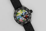 Tag Heuer Formula 1 Alec Monopoly Special Edition Black Rubber Strap Watch for Men - WAZ1119.FT8023