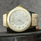 Marc Jacobs Pelly White Dial White Silicone Strap Watch for Women - MBM2526