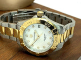 Tag Heuer Aquaracer White Mother of Pearl Dial Two Tone Steel Strap Watch for Women - WBD1322.BB0320