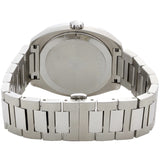 Gucci GG2570 Quartz Black Dial Silver Steel Strap Watch For Men - YA142301