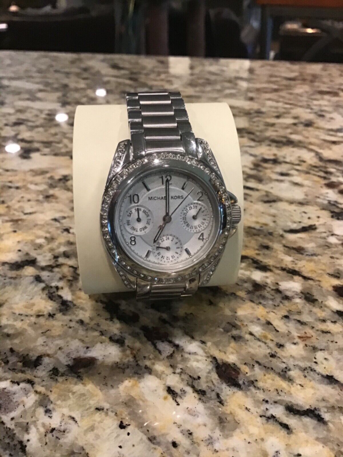 Michael Kors Blair Silver Dial SIlver Steel Strap Watch for Women - MK5612