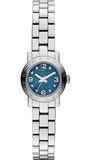Marc Jacobs Amy Blue Dial Silver Steel Strap Watch for Women - MBM3274