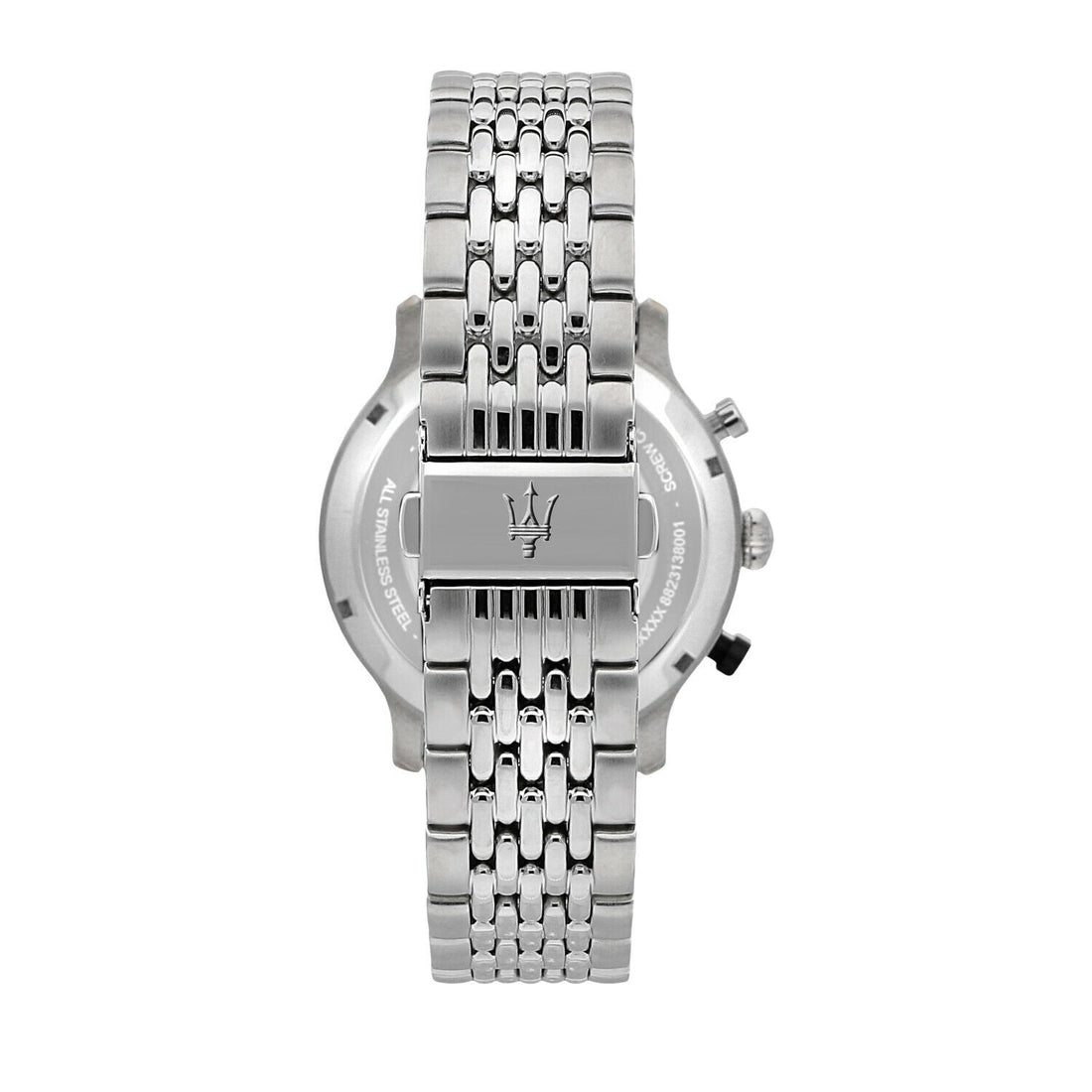 Maserati Legend Chronograph Black Dial Stainless Steel Watch For Men - R8873638001