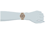 Marc Jacobs Tether Grey Dial Grey Leather Strap Watch for Women - MBM1375