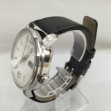 Marc Jacobs Fergus White Dial Black Leather Strap Watch for Men - MBM5076