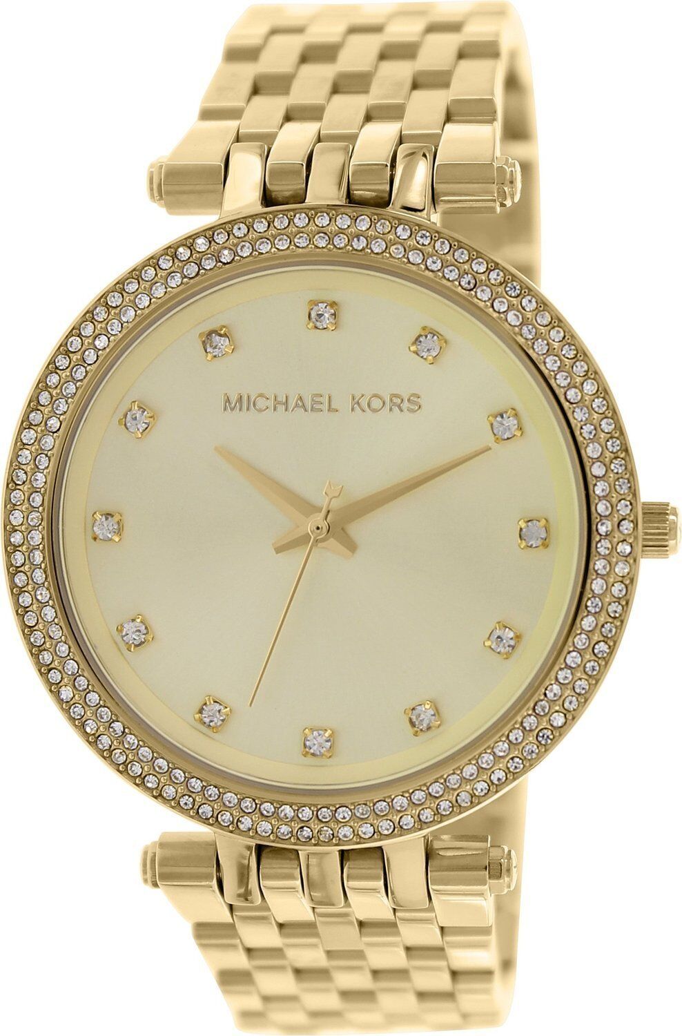 Michael Kors Darci Gold Dial Gold Stainless Steel Strap Watch for Women - MK3216