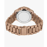 Michael Kors Brinkley Rose Gold Dial Rose Gold Steel Strap Watch for Women - MK6204