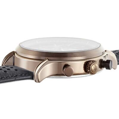 Maserati Legend Chronograph Black Dial Black Leather Strap Watch For Men - R8871638001