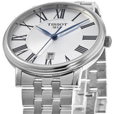 Tissot Carson Premium Silver Dial Silver Steel Strap Watch For Men - T122.410.11.033.00