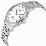 Tissot Le Locle Powermatic 80 Silver Dal Silver Steel Strap Watch For Men - T006.407.11.033.00