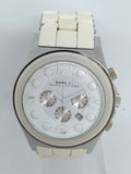 Marc Jacobs Pelly White Dial White Silicone Strap Watch for Women - MBM2565