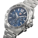 Tag Heuer Formula 1 Chronograph Blue Dial Silver Steel Strap Watch for Men - CAZ101K.BA0842