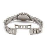 Gucci G Timeless Diamonds Mother of Pearl Black Dial Silver Steel Strap Watch For Women - YA126505