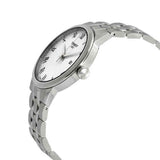 Tissot T Classic Dream White Dial Silver Steel Strap Watch For Men - T129.410.11.013.00