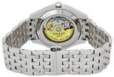 Tissot T Classic T One Automatic Grey Dial Silver Steel Strap Watch For Men - T038.430.11.067.00
