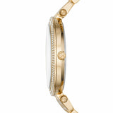 Michael Kors Darci Gold Dial Gold Steel Strap Watch for Women - MK3398