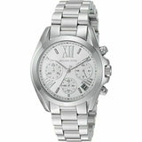 Michael Kors Bradshaw  Chronograph Silver Dial Silver Steel Strap Watch for Women - MK6174