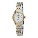 Tissot Le Locle Automatic Small Lady White Dial Two Tone Steel Strap Watch For Women - T41.2.183.34