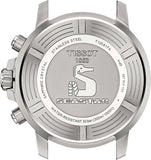 Tissot Seastar 1000 Chronograph Red Dial Black Rubber Strap Watch For Men - T120.417.17.421.00