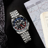 Seiko 5 Sports Special Edition Automatic Grey Dial Silver Steel Strap Watch For Men - SSK019K1