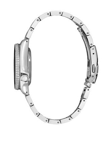 Seiko 5 Sports SKX Automatic Black Dial Silver Steel Strap Watch For Men - SRPK29K1