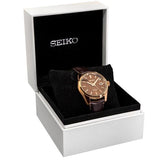 Hugo Boss Ambassador Grey Dial Brown Leather Strap Watch for Men - 1513387