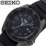 Seiko 5 Sports Automatic Black Dial Black NATO Strap Watch For Men - SRPD79K1