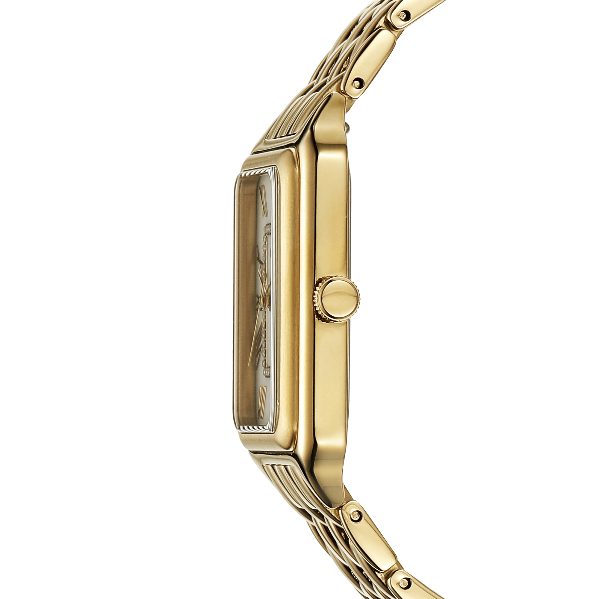 Fossil Raquel Three Hand Mother of Pearl Dial Gold Steel Strap Watch For Women - ES5304